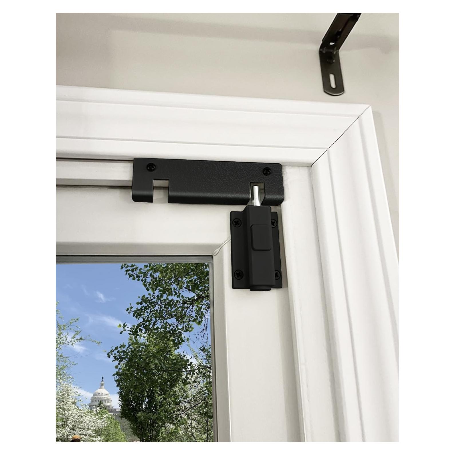 Cerradura de Seguridad para Puerta Corredera Vidrio Negra SDGINA