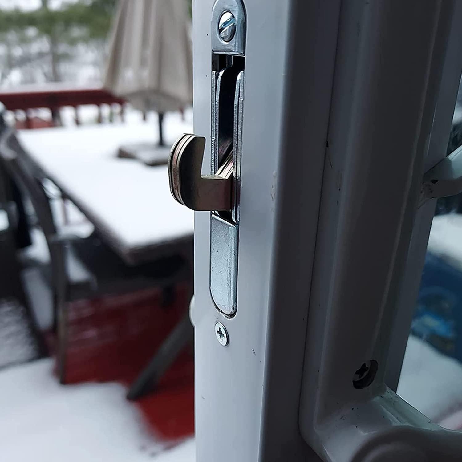 Cerradura de Mortaja HauSun con Llave 45° para Puertas Correderas