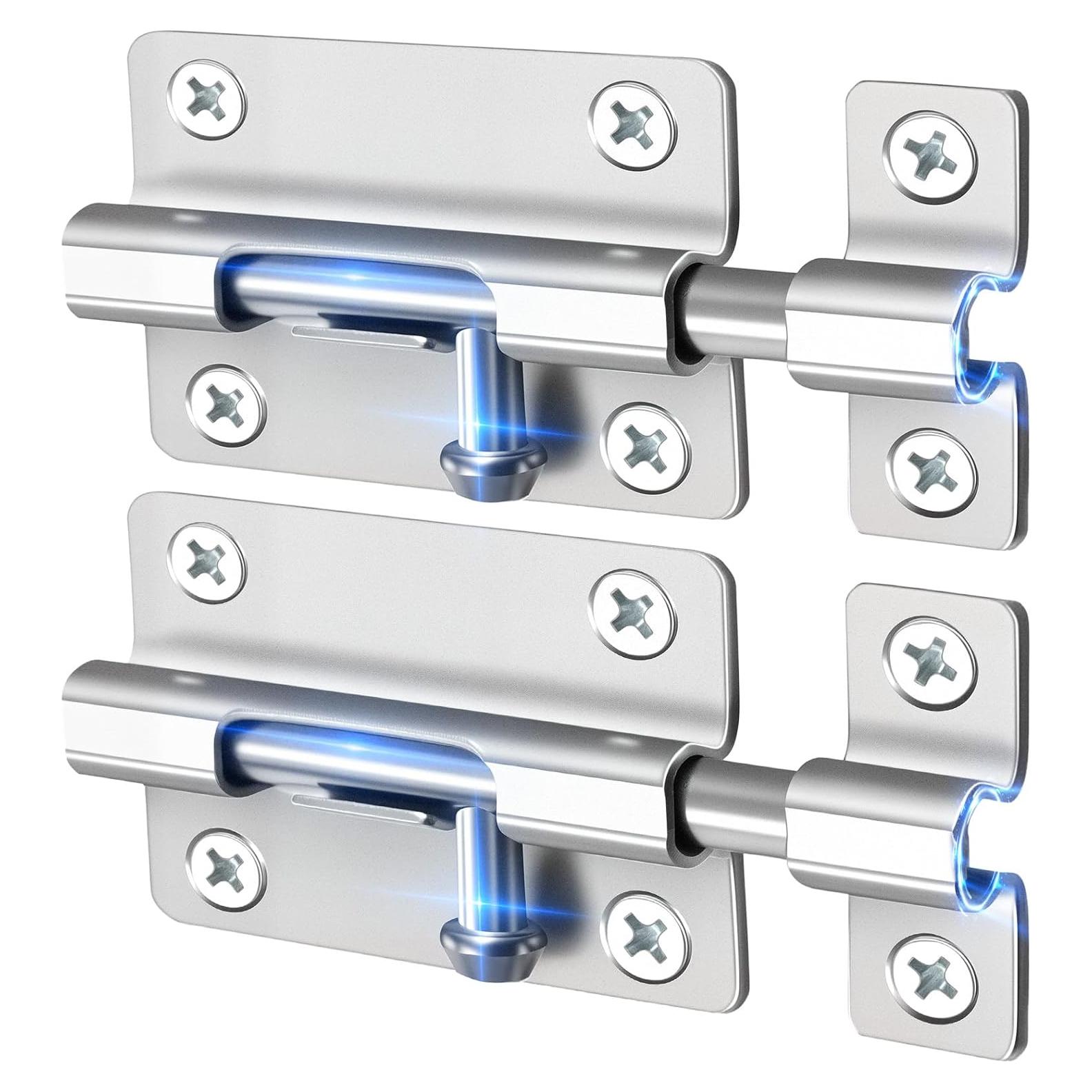 Cerradura deslizante de seguridad Cranach 2 Paquete Acero