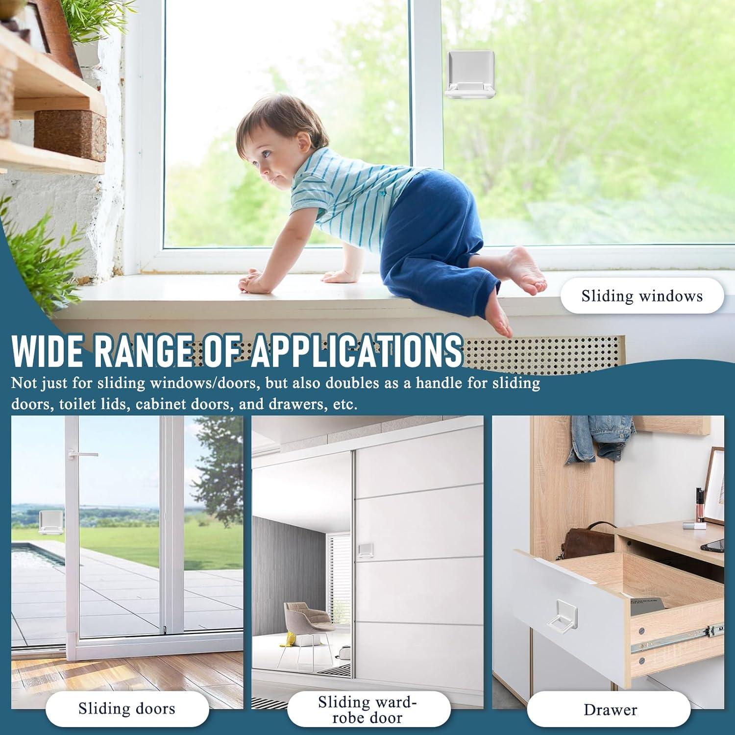 Cerradura Deslizante Uhimooi para Seguridad Infantil - 2 Paquetes