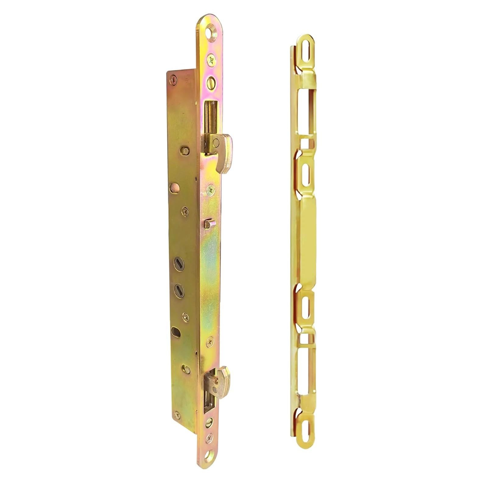 Cerradura de Mortaja ReigaHood 2 Puntos Zincado Amarillo