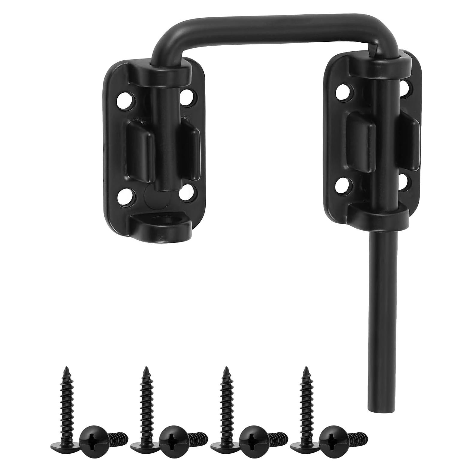 Cerradura de Bucle Hicarer para Puerta Corredera 5.08 cm - Negro