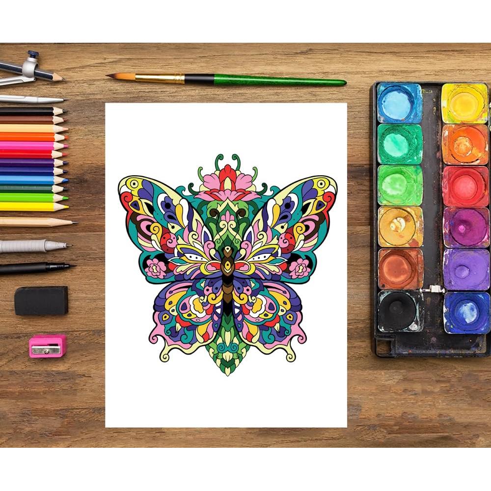 Libro de colorear para adultos: Colorea por números (Spanish Edition)