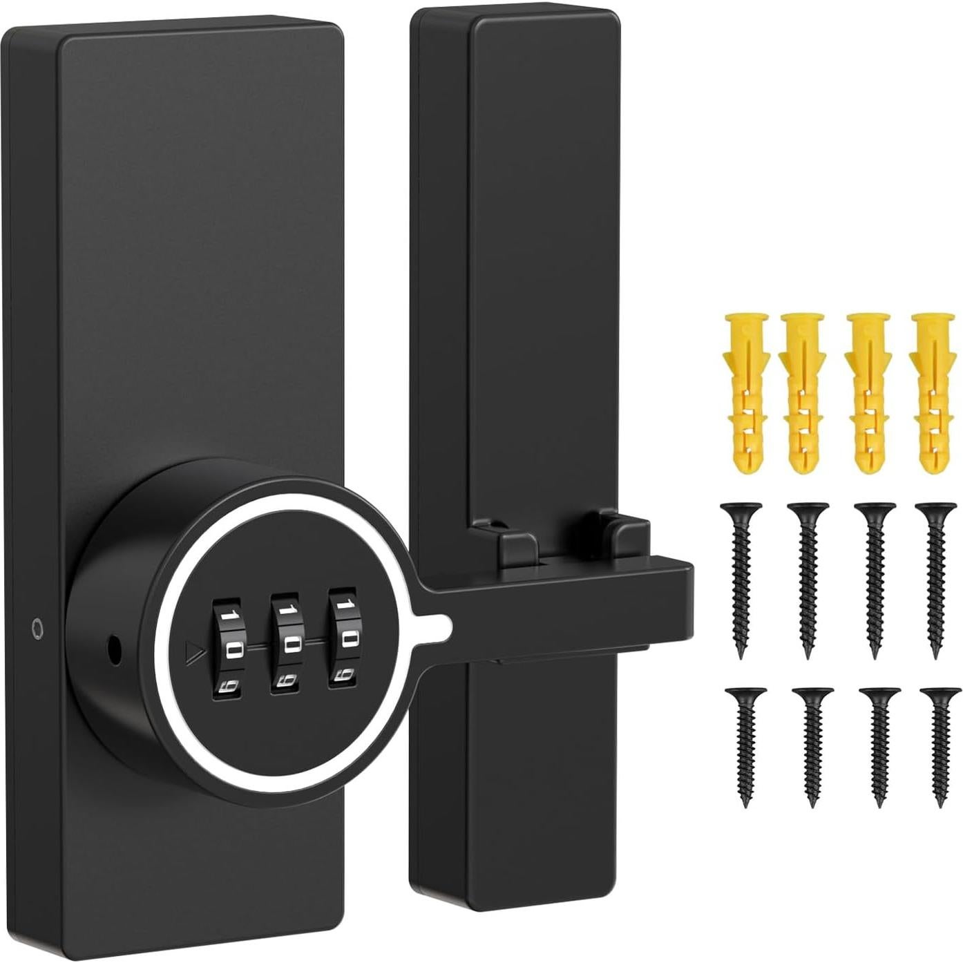 Cerradura de puerta de granero SecureLatch SEL-Code Lock02 con combinación