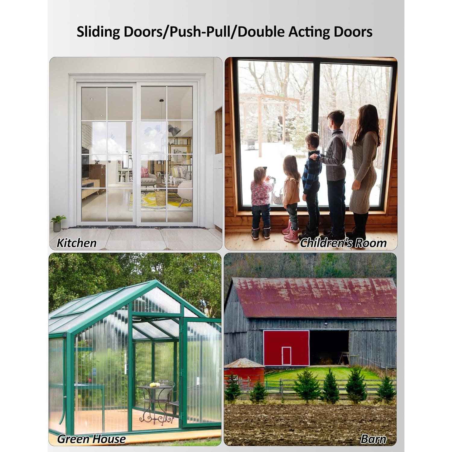 Cerradura Inteligente Biométrica Perfiware LG2375 para Puertas de Vidrio