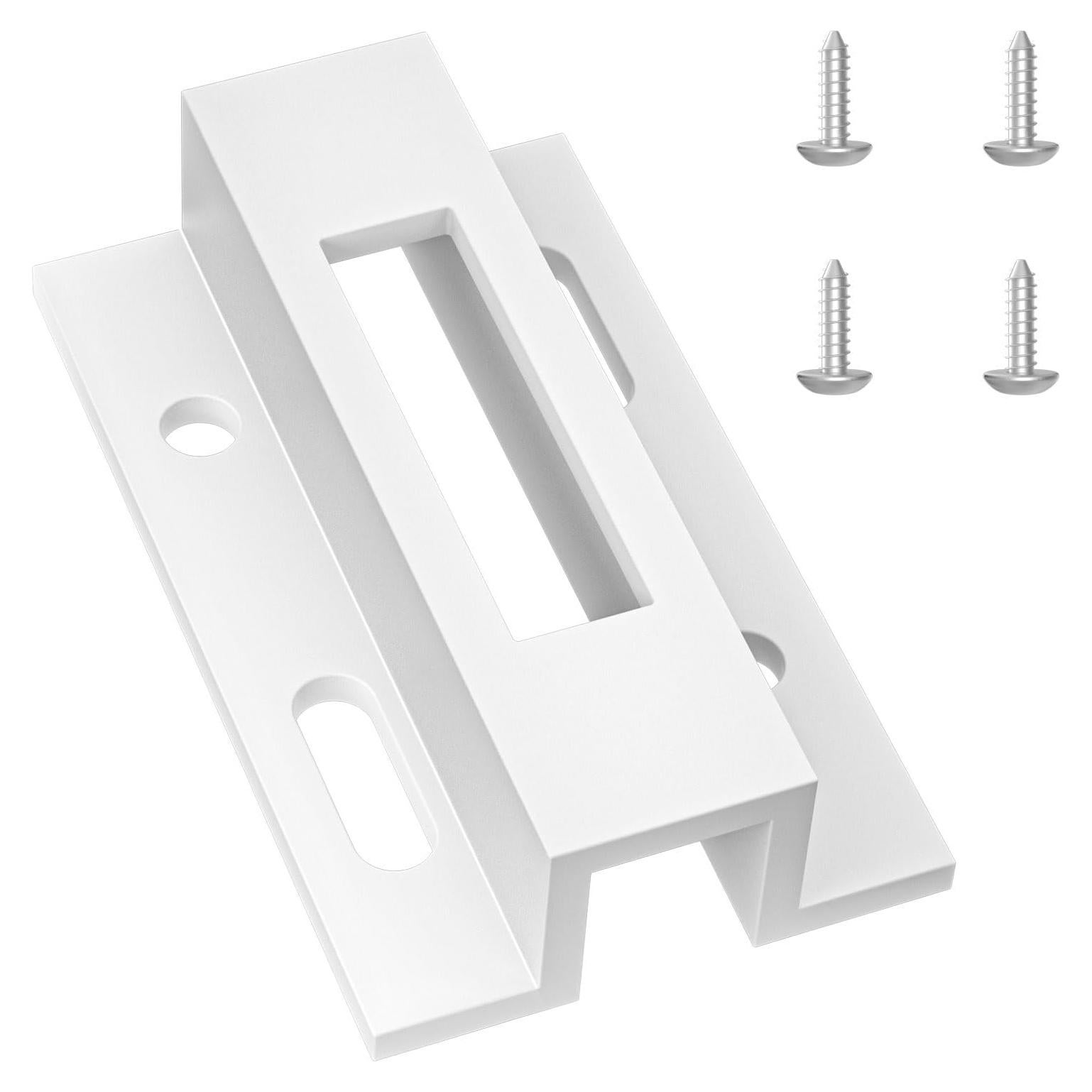 Pestillo de Puerta Corredera E2124 Misfart Aluminio Blanco
