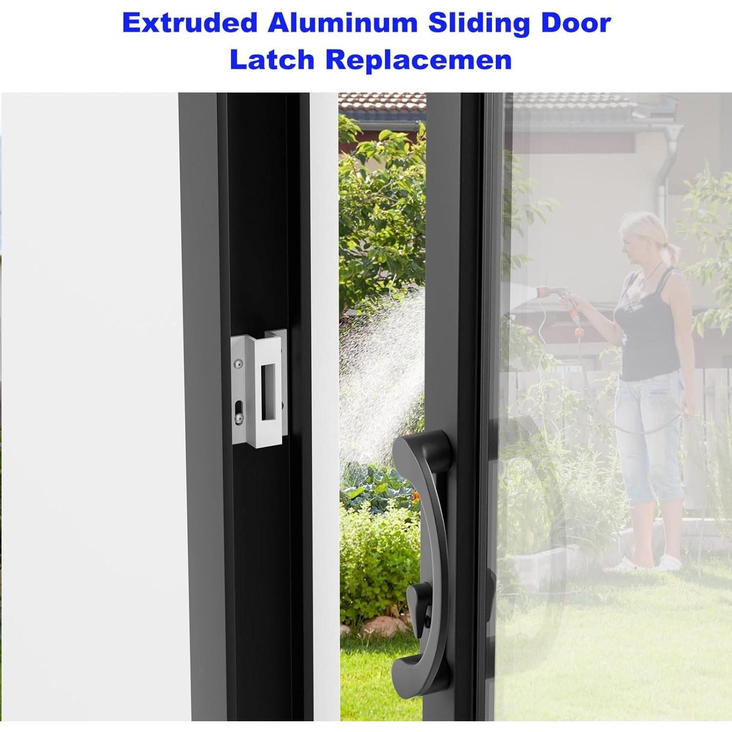 Pestillo de Puerta Corredera E2124 Misfart Aluminio Blanco