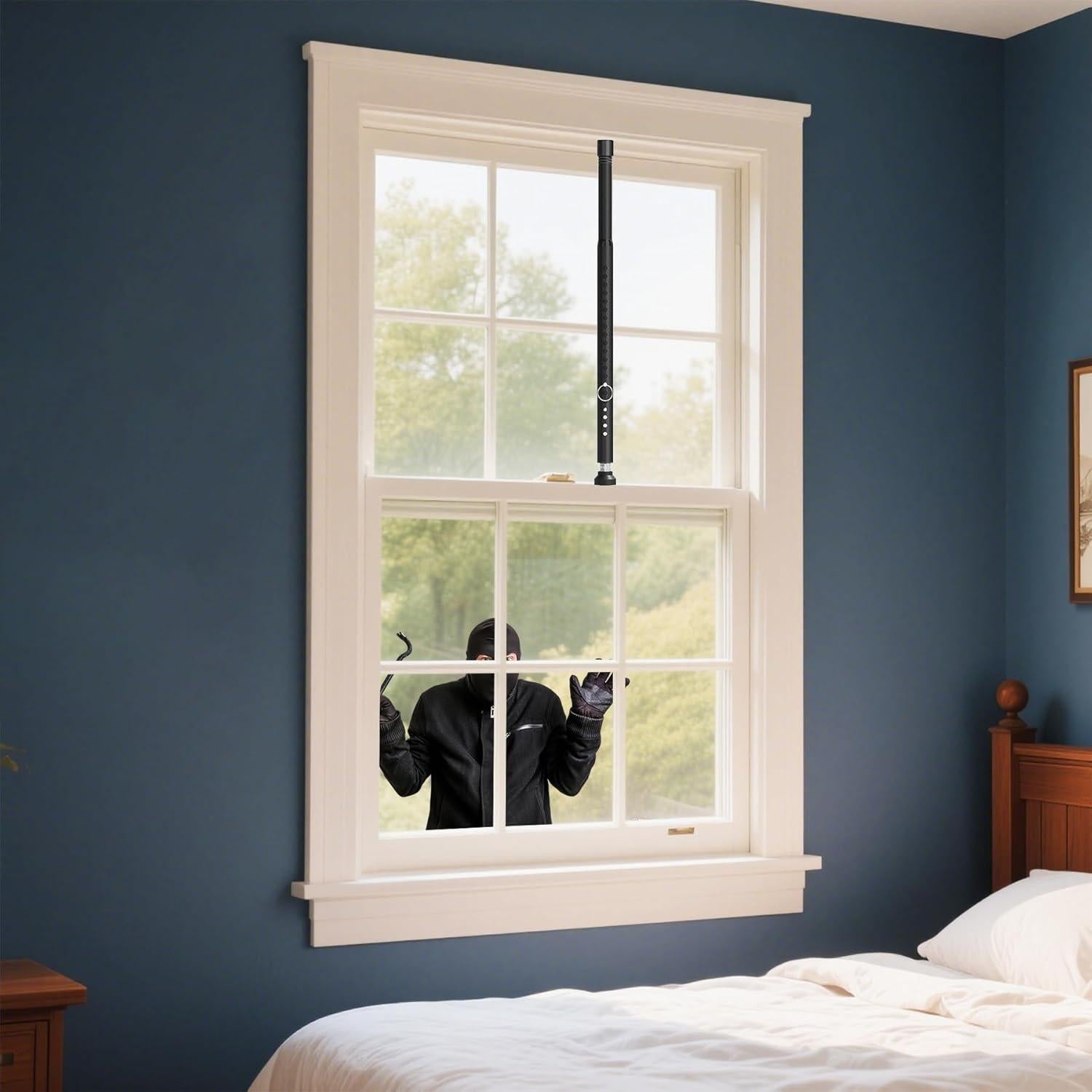 Barra de Seguridad Ajustable Keplrend para Puertas 99-135 cm