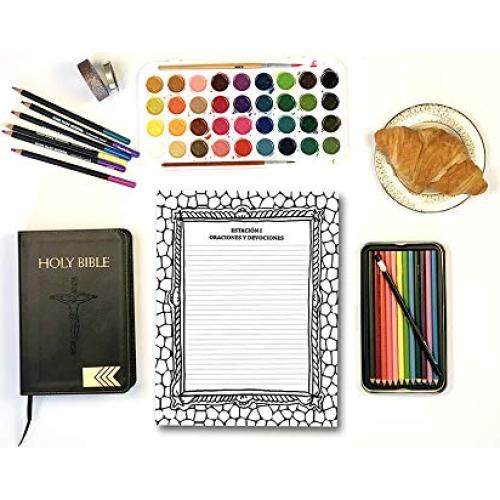 Las Estaciones De La Cruz: Libro Catolico De Colorear Para Adultos (Spanish Edition)