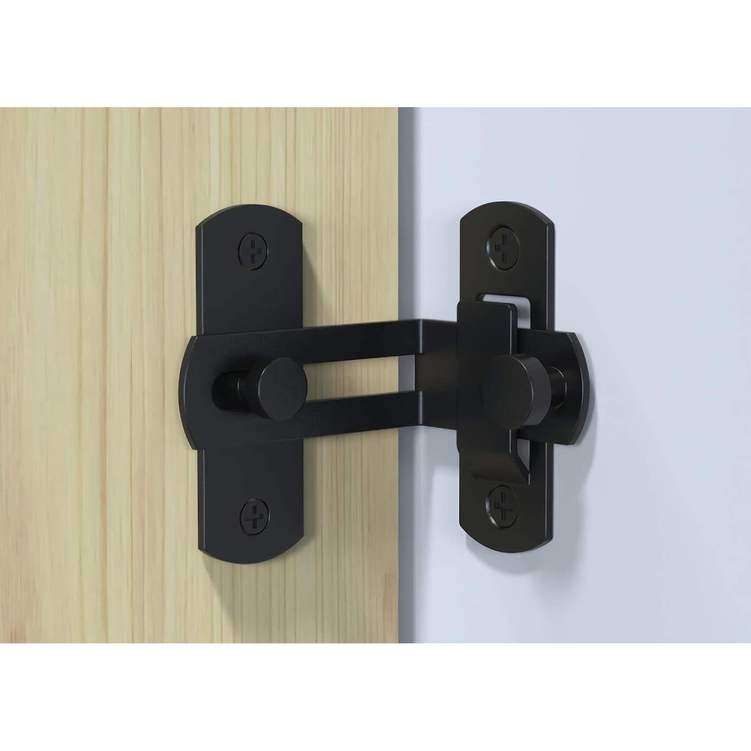 Cerradura de Puerta de Granja WAYDA 90° Acero Inoxidable