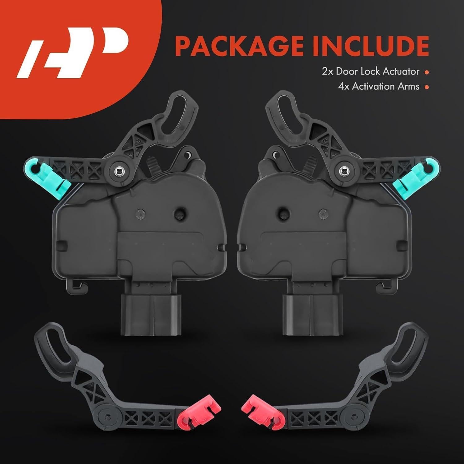 Actuador de Cerradura de Puerta Deslizante A-Premium para Chrysler y Dodge