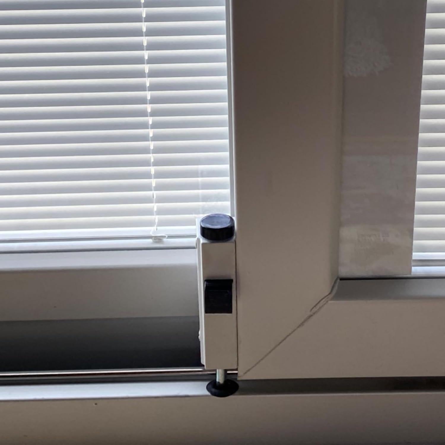 Cerrojo de puerta corrediza N8LokNLok blanco 7.14 cm