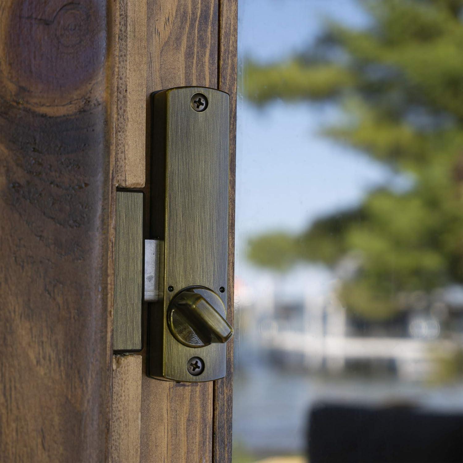 Cerradura Digital C-150 LockeyUSA Bronce Antiguo