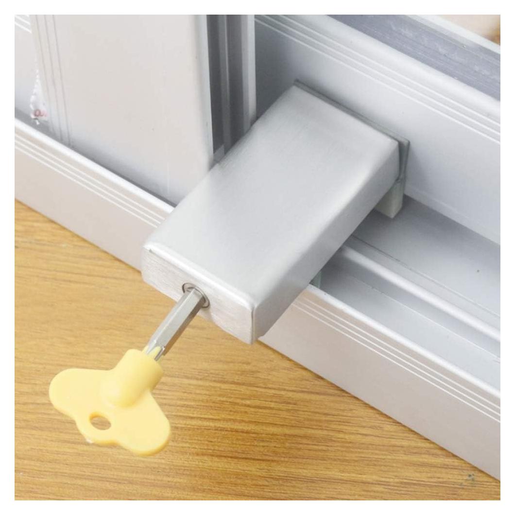 Cerradura de Seguridad WANLIAN para Ventanas y Puertas Deslizantes