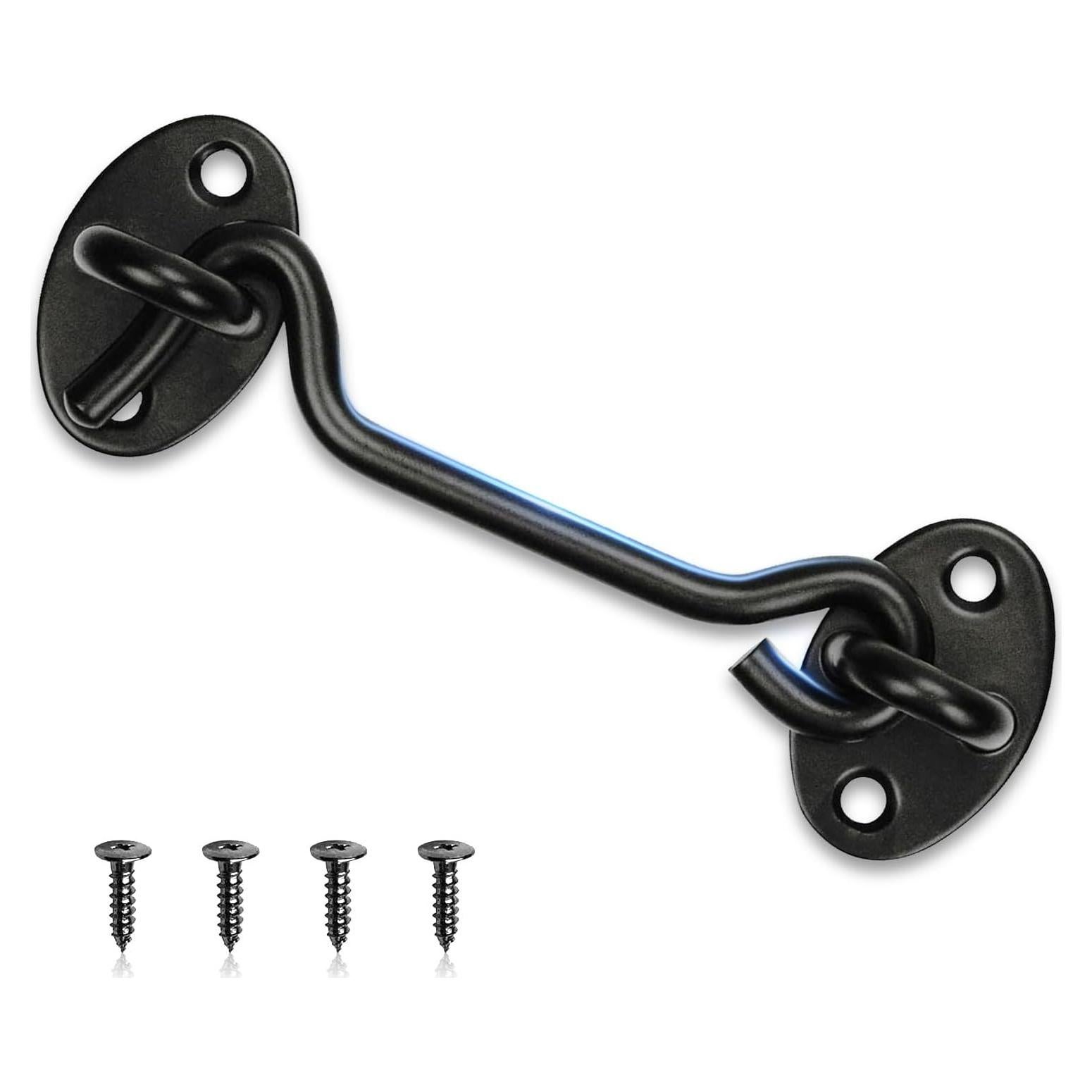 Cerradura de Puerta de Granero AsonTao 10.16 cm Acero Inoxidable