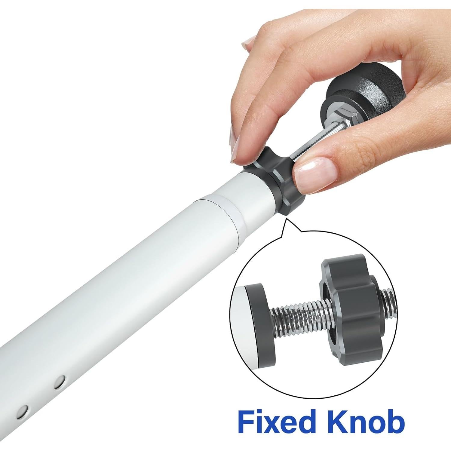 Barra de Seguridad Ajustable Aglaiprty para Puerta de Vidrio