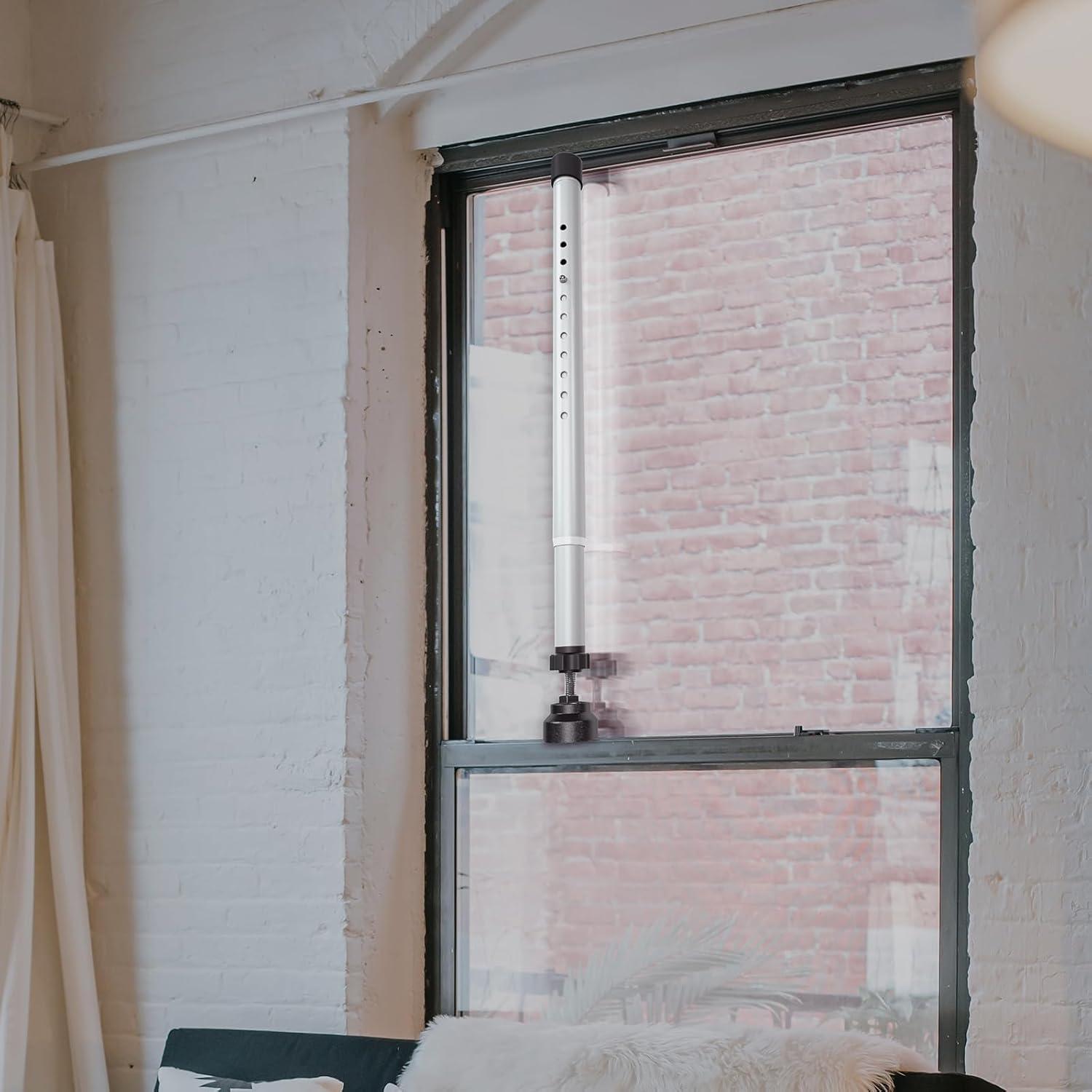 Barra de Seguridad Ajustable Aglaiprty para Puerta de Vidrio