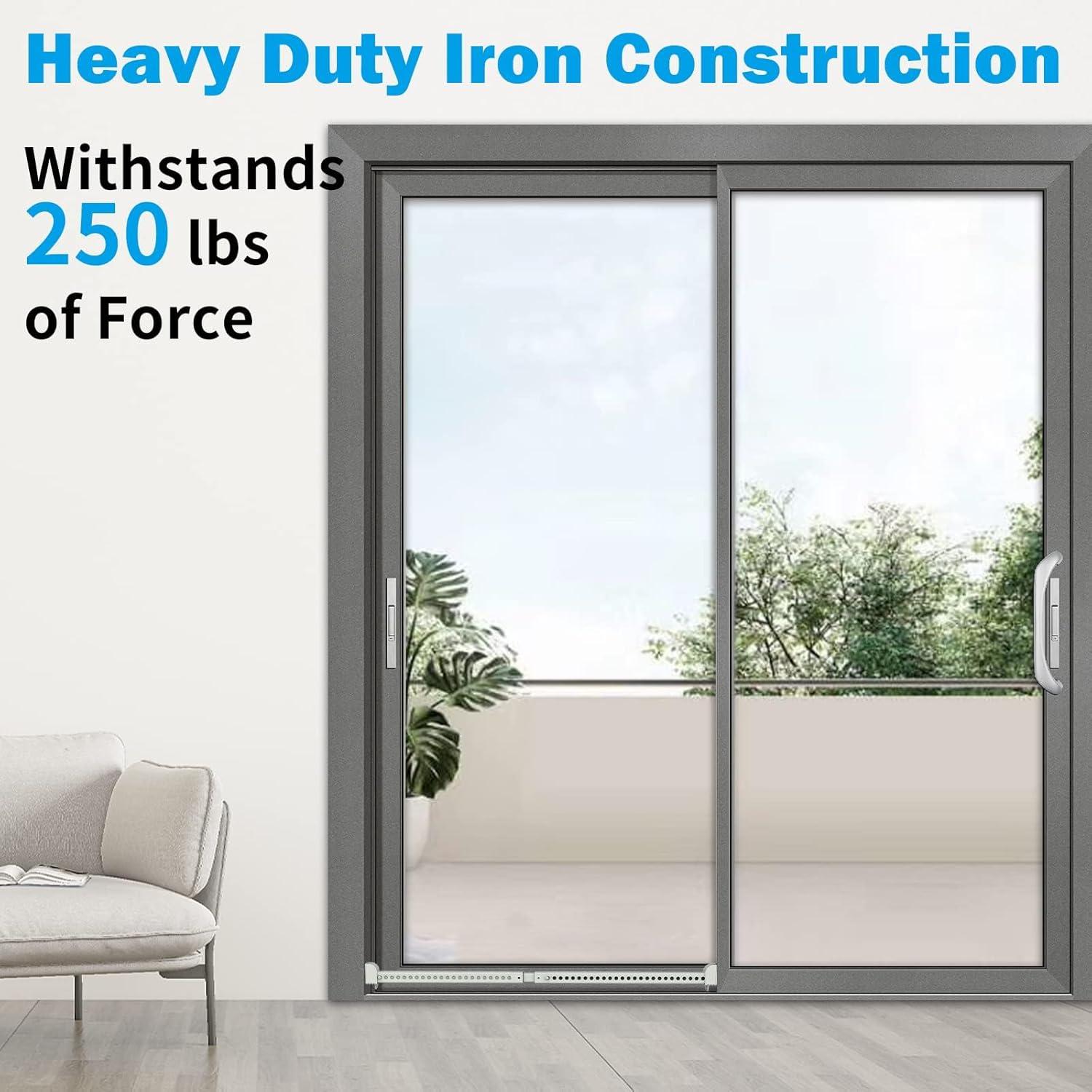 Barra de Seguridad Ajustable Fioracl para Puertas y Ventanas 36.8-94 cm