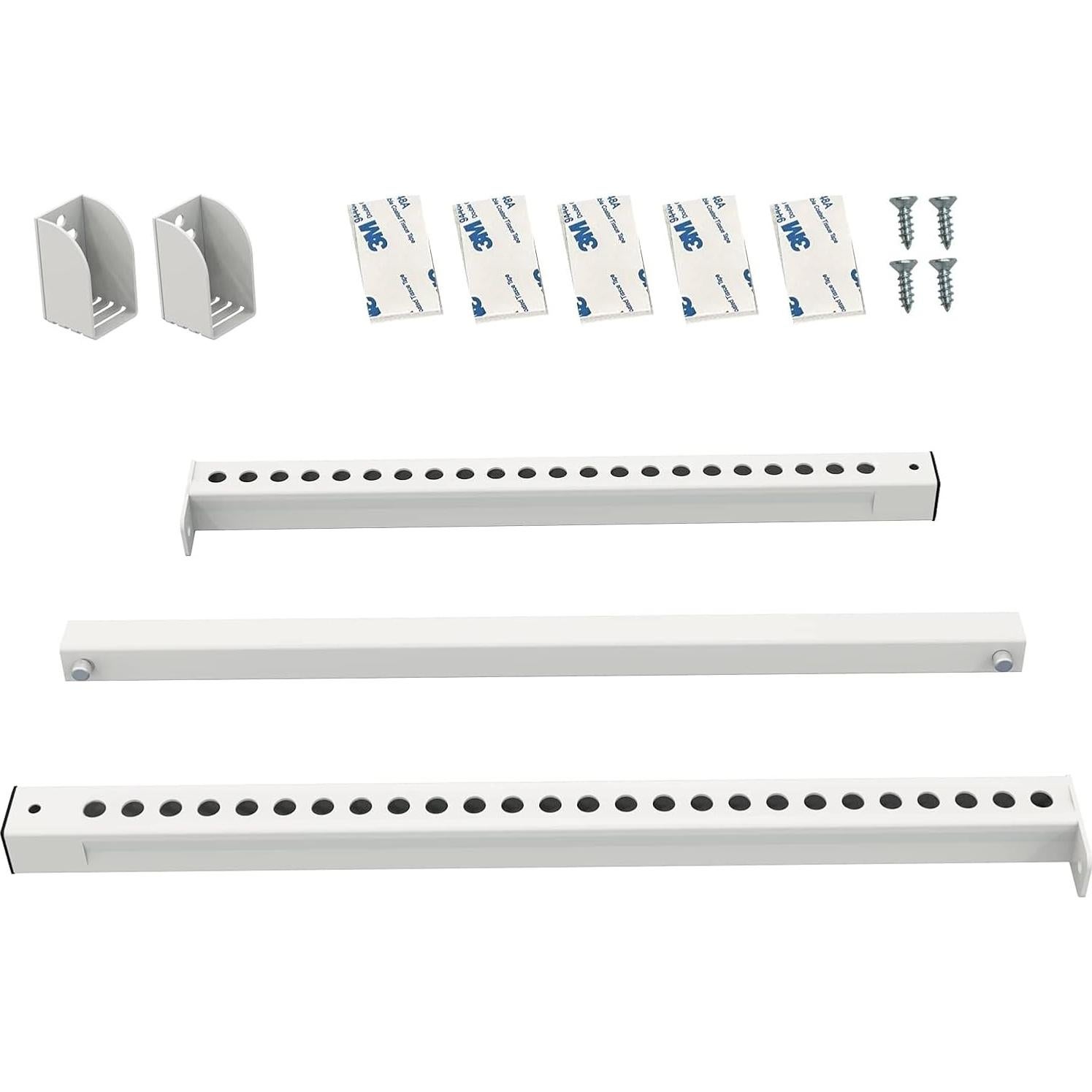 Barra de Seguridad Ajustable Fioracl para Puertas y Ventanas 36.8-94 cm