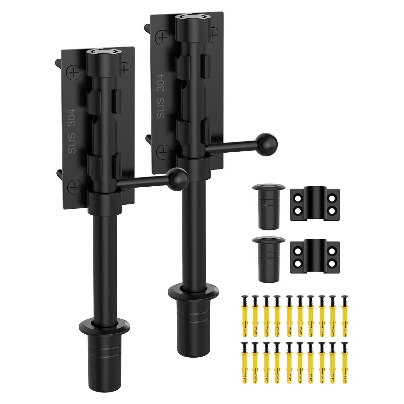 Cerrojo deslizante de 20 cm Anobeyi de acero inoxidable