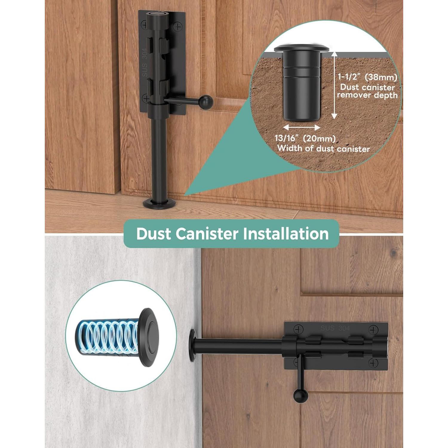 Cerrojo deslizante de 20 cm Anobeyi de acero inoxidable
