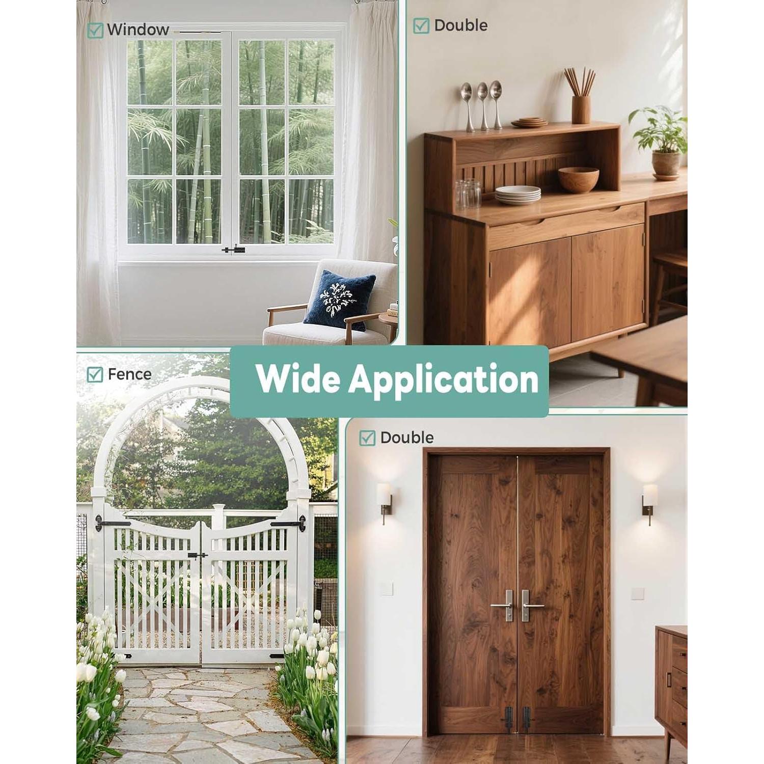 Cerrojo deslizante de 20 cm Anobeyi de acero inoxidable