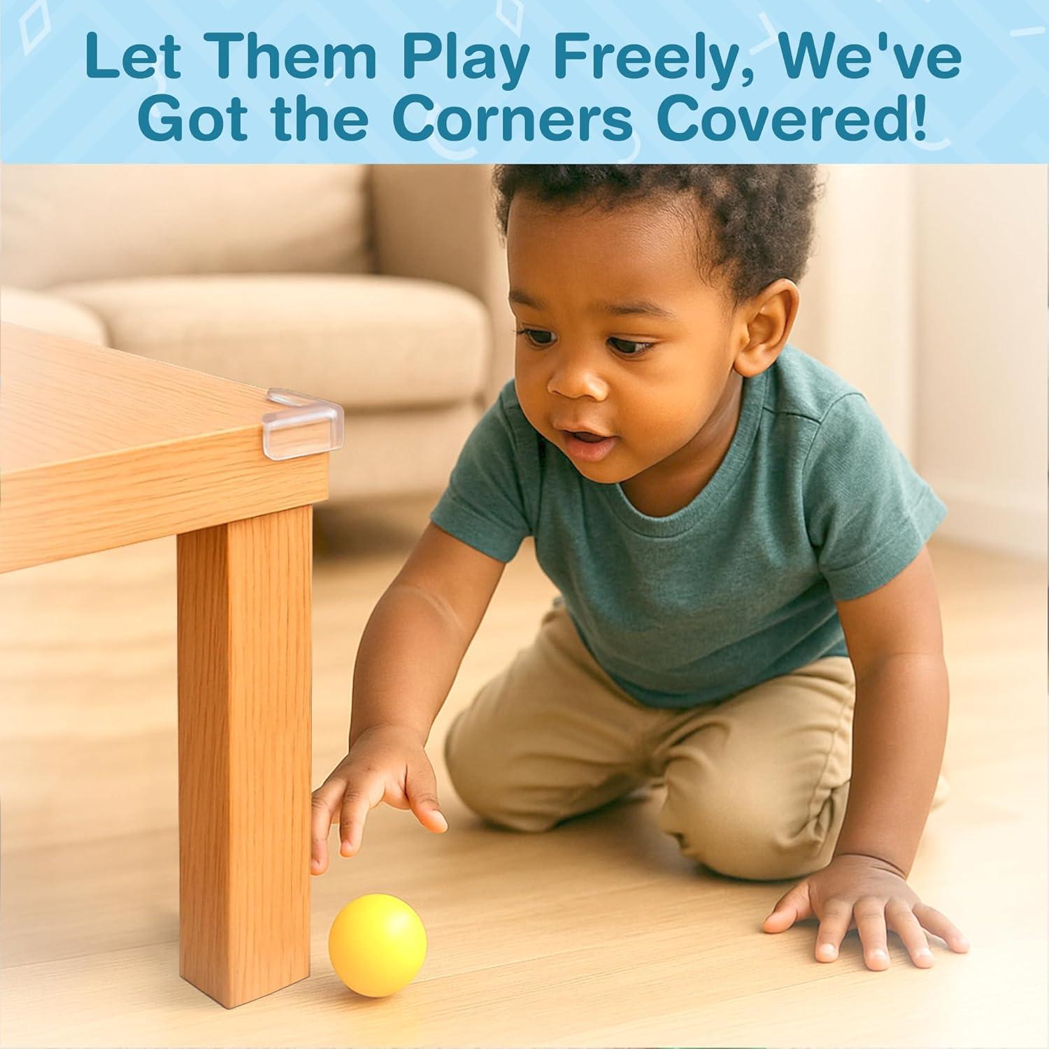 Protectores de Esquinas para Bebés EXCOLIT - 15 Piezas Transparentes