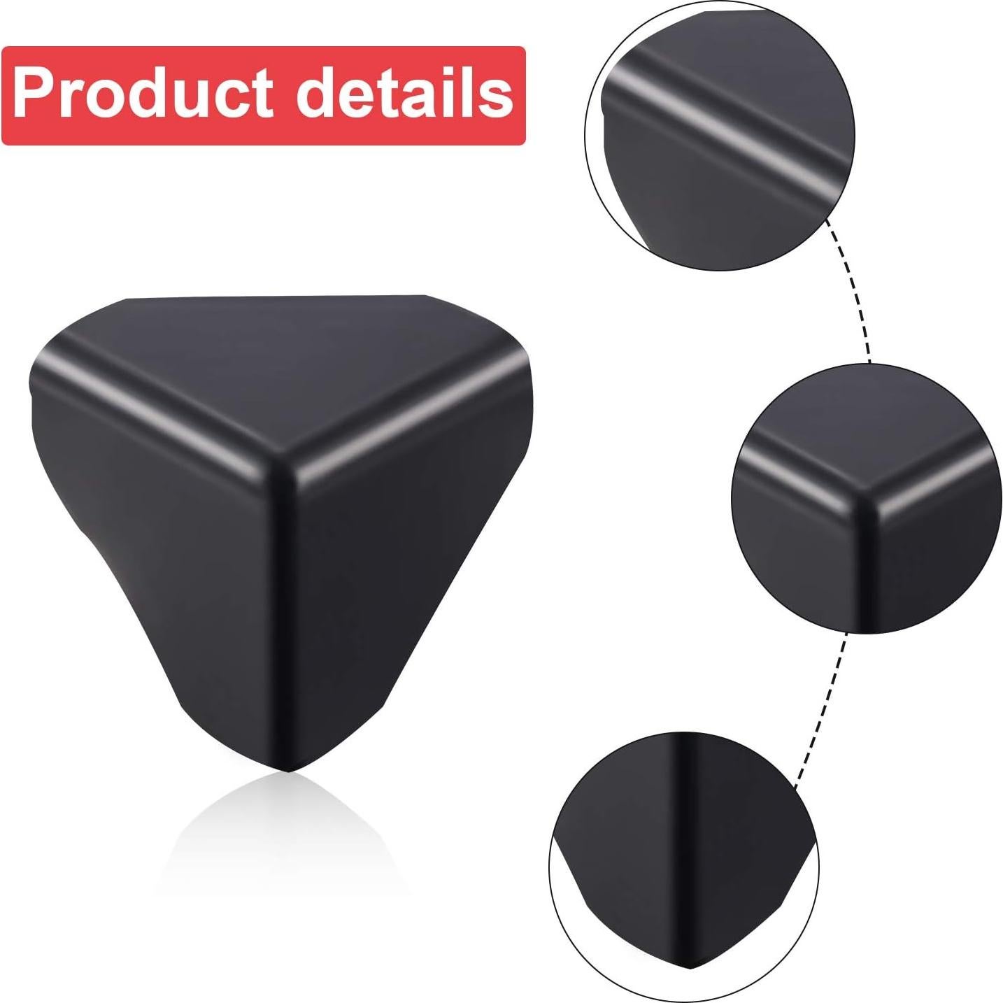 Protectores de Esquina Gejoy para Tableros de Cornhole 9 Piezas