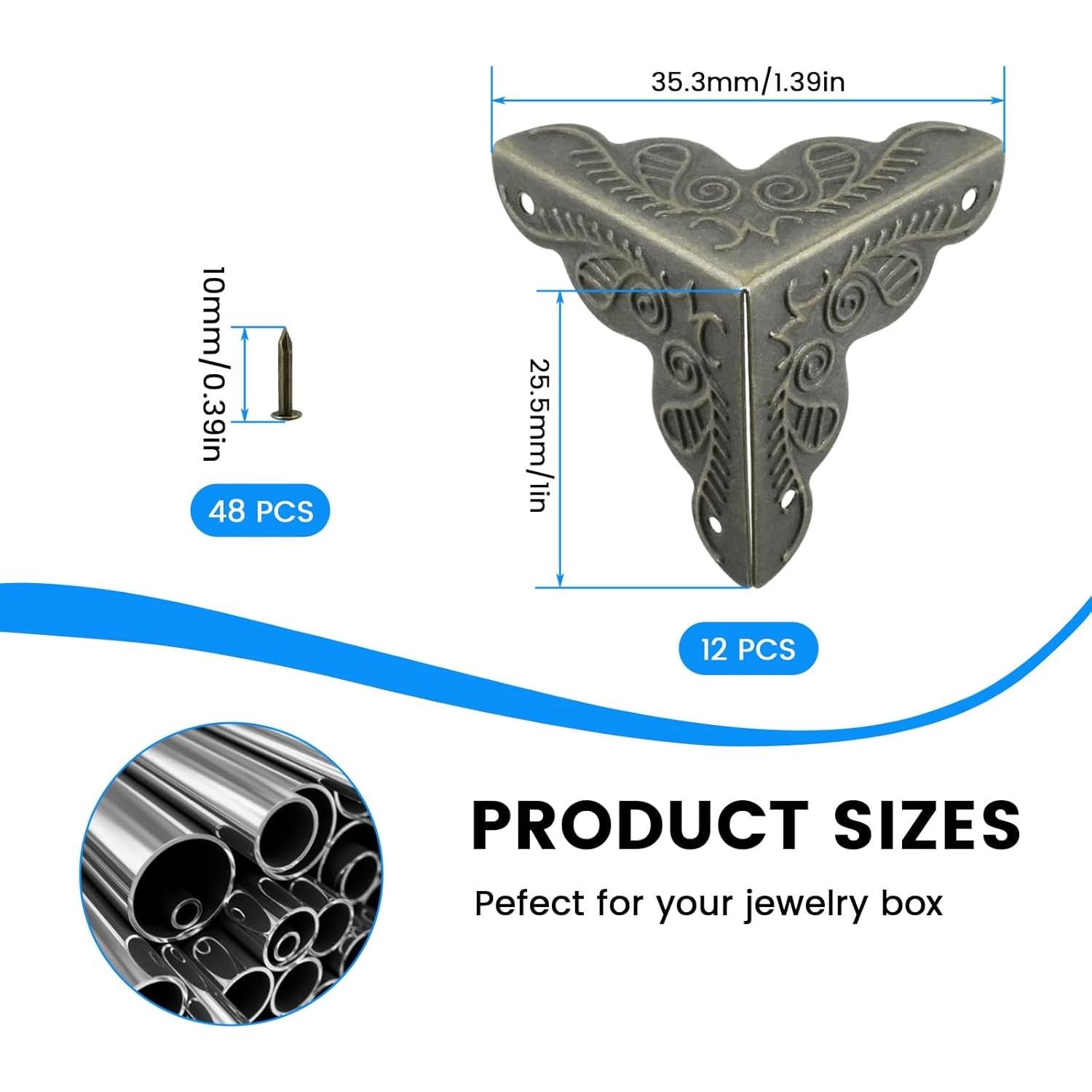 Protector de Esquinas de Muebles SDTC Tech 12 Piezas Bronce
