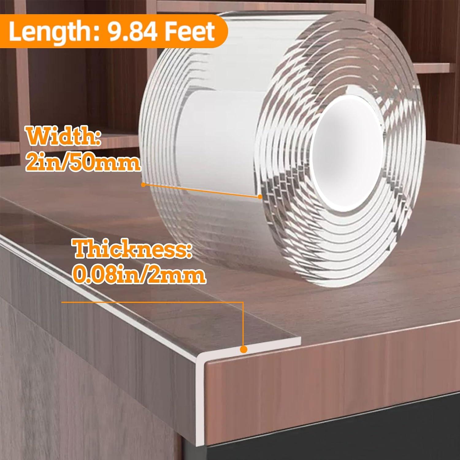 Protectores de Esquinas Transparentes CHENYA 5.08 cm x 3 m