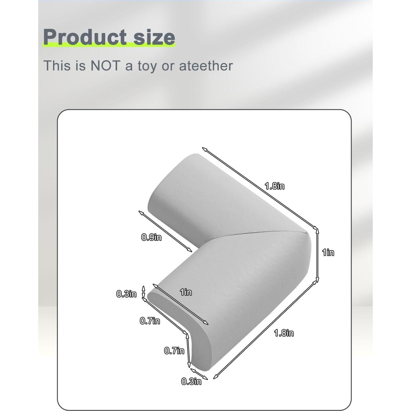 Protector de Esquina de Espuma ARINBEB 5.79m Blanco Seguridad