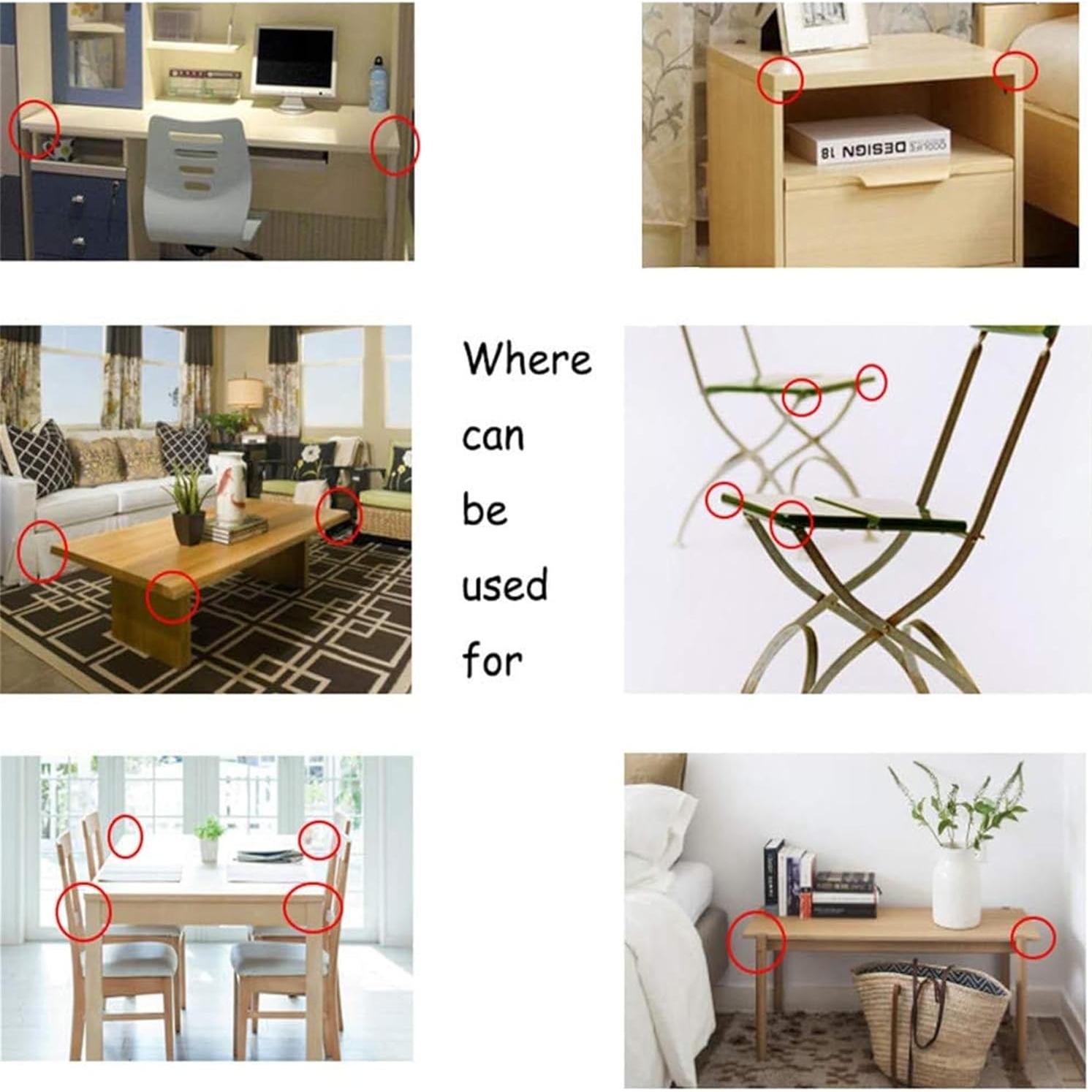 Protector de Esquinas DYKESON - Seguridad para Bebés, 12 Piezas