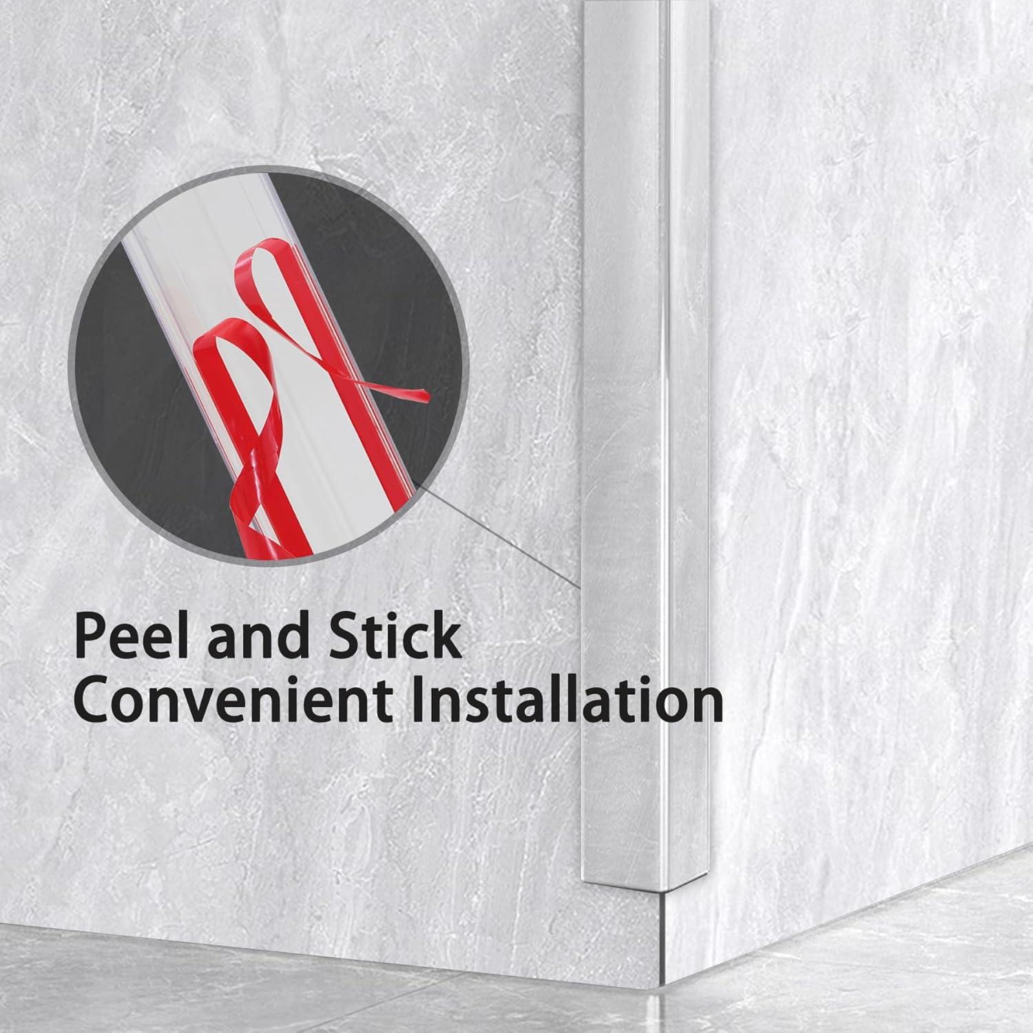 Protectores de Esquinas Transparentes Gaahing 4Pcs 0.9m L