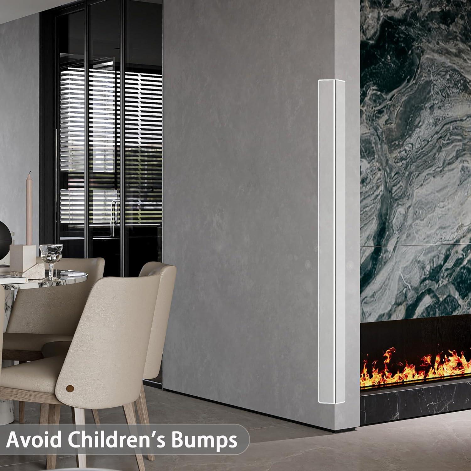 Protectores de Esquinas Transparentes Gaahing 4Pcs 0.9m L