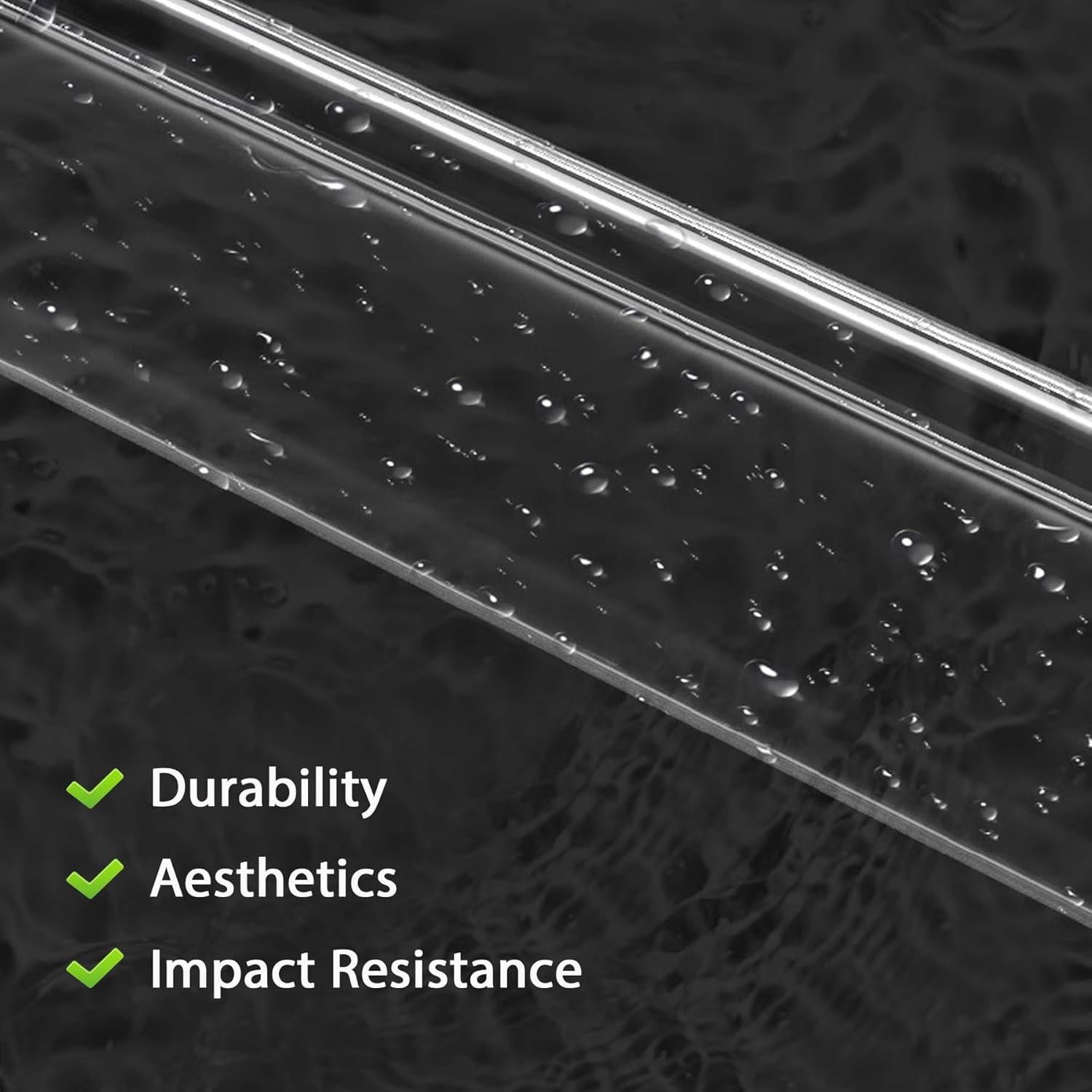 Protectores de Esquinas Transparentes Gaahing 4Pcs 0.9m L