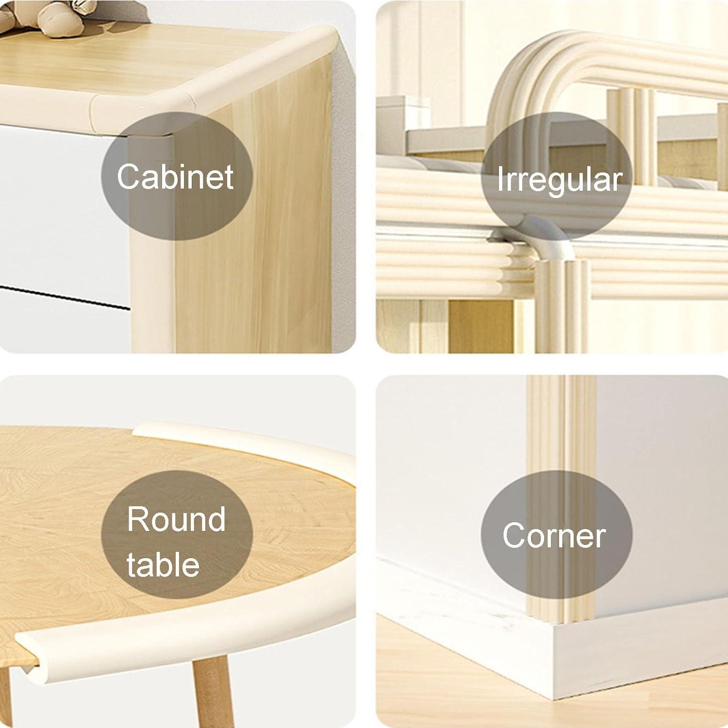 Protector de Esquinas de Espuma XPLKQXE Amarillo 2pcs