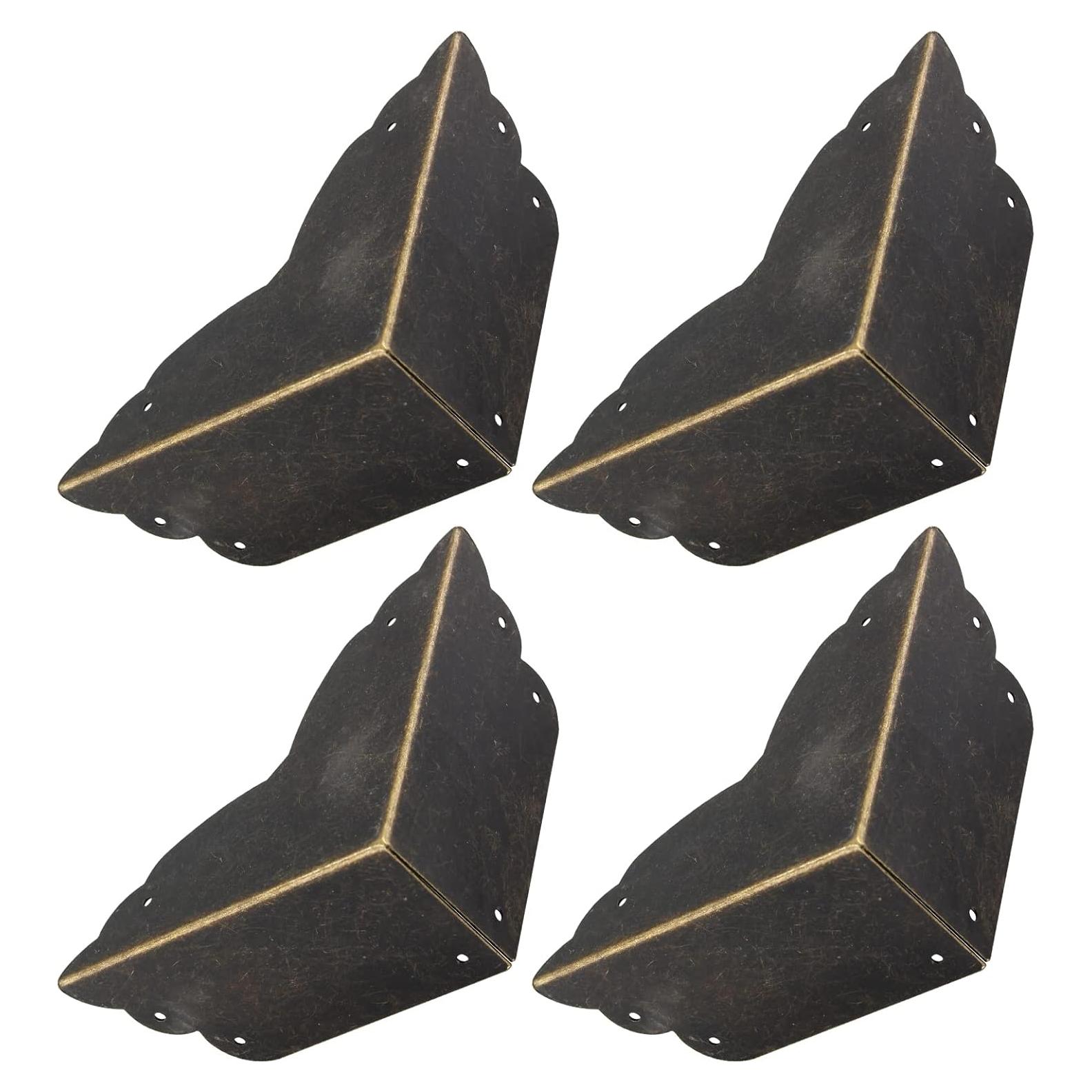 Protectores de Esquinas de Muebles BokWin 4 Pcs Bronce 70mm