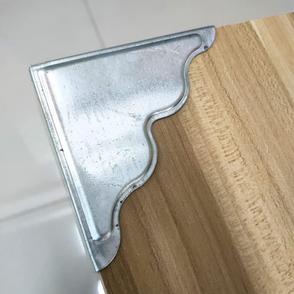 Protector de Esquinas de Metal Grande Glrovazas 8 Pcs Retro