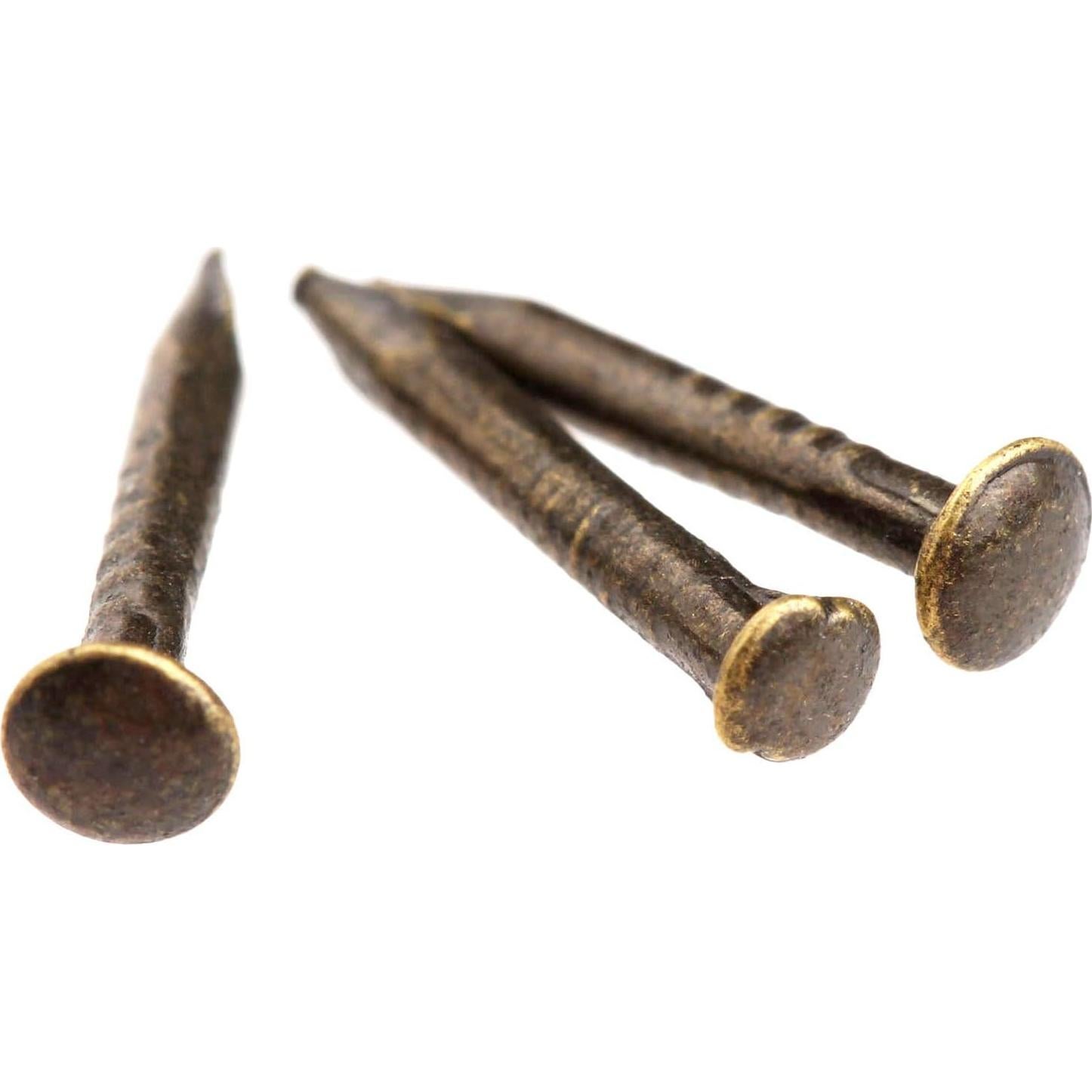 16 Piezas Protectores de Esquinas de Latón Antiguo dophee 32mm