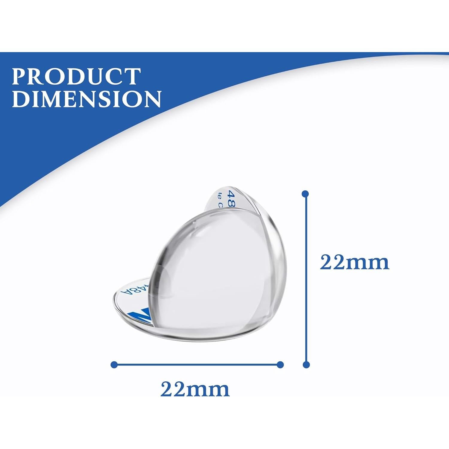 Protectores de Esquinas Kolibrox para Mesas - 12 Piezas