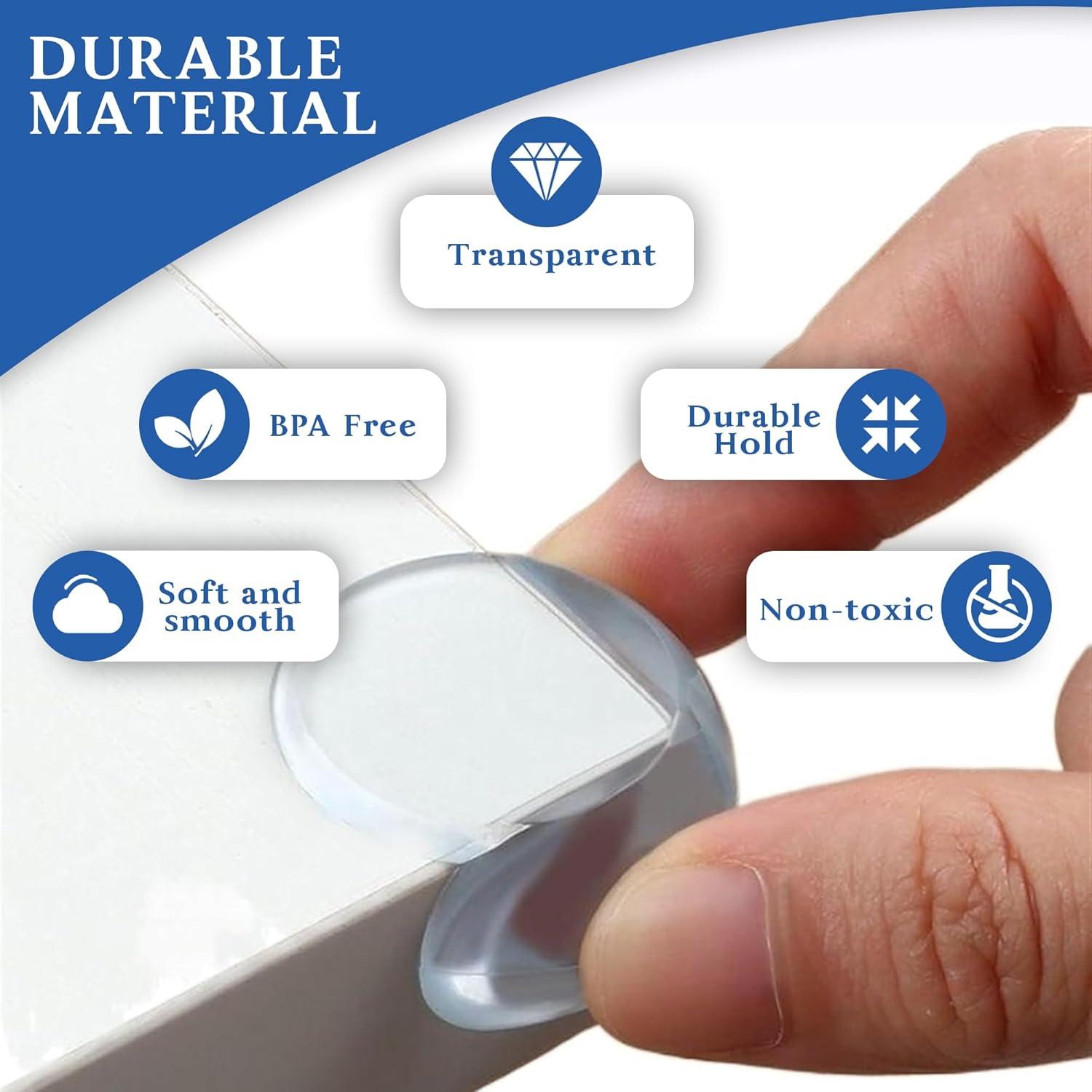 Protectores de Esquinas Kolibrox para Mesas - 12 Piezas