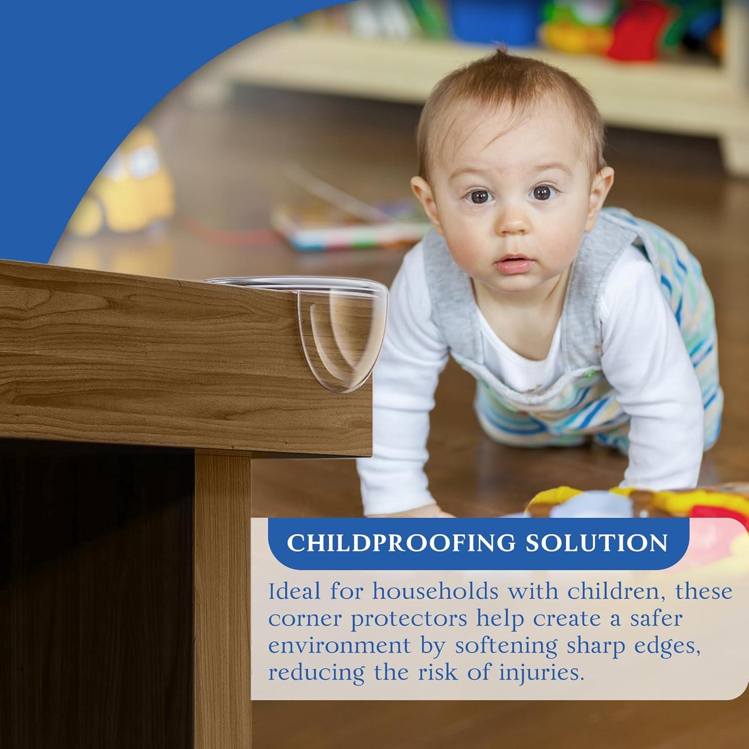 Protectores de Esquinas Kolibrox para Mesas - 12 Piezas