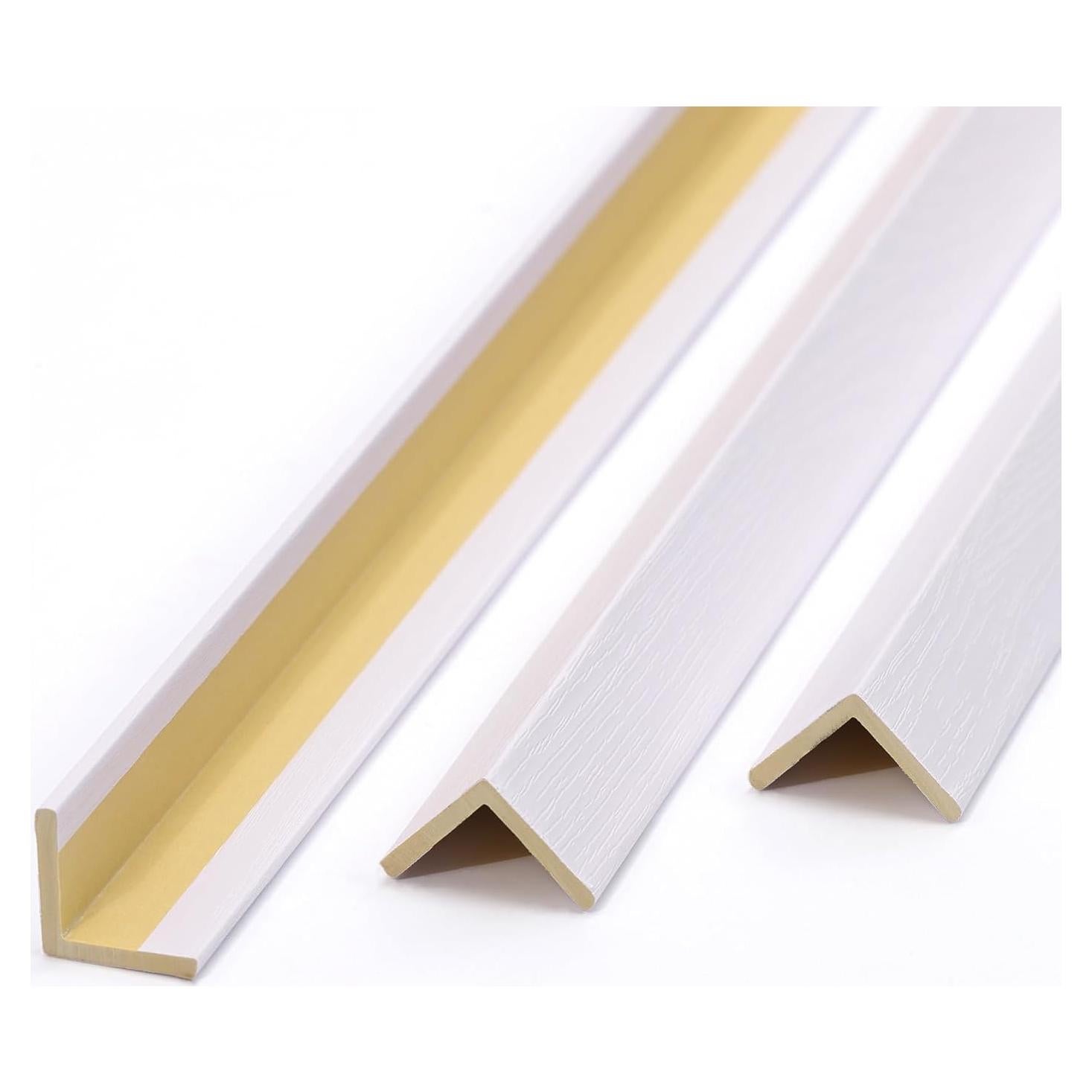 Protectores de Esquinas de Pared Gaahing 3 Pcs 99 cm Grano Madera