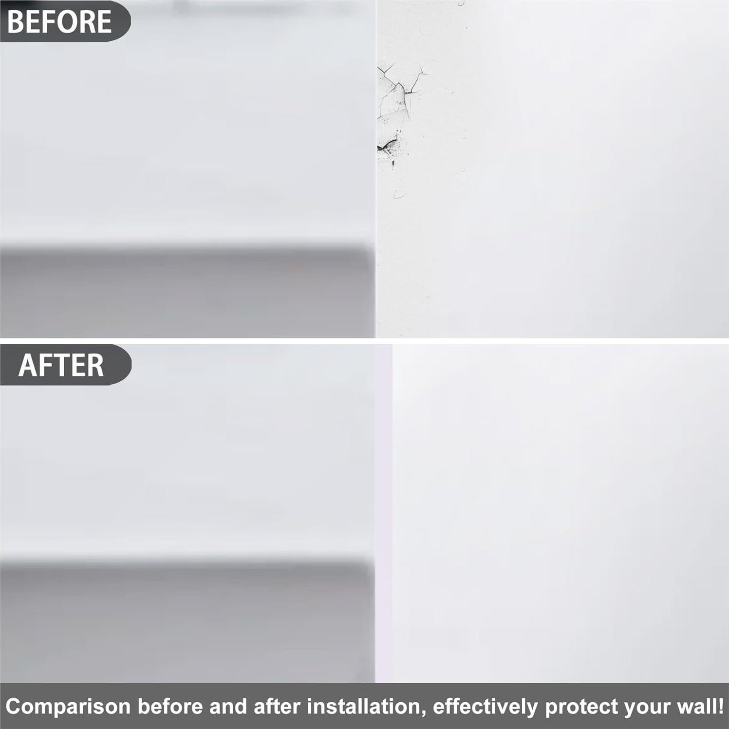 Protectores de Esquinas de Pared Gaahing 3 Pcs 99 cm Grano Madera