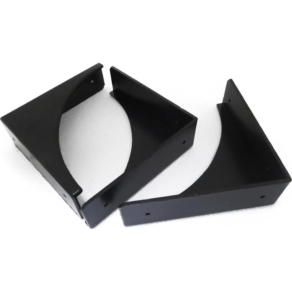 Protectores de Esquinas Paxar 4 Pcs Latón Negro 65mm x 20mm