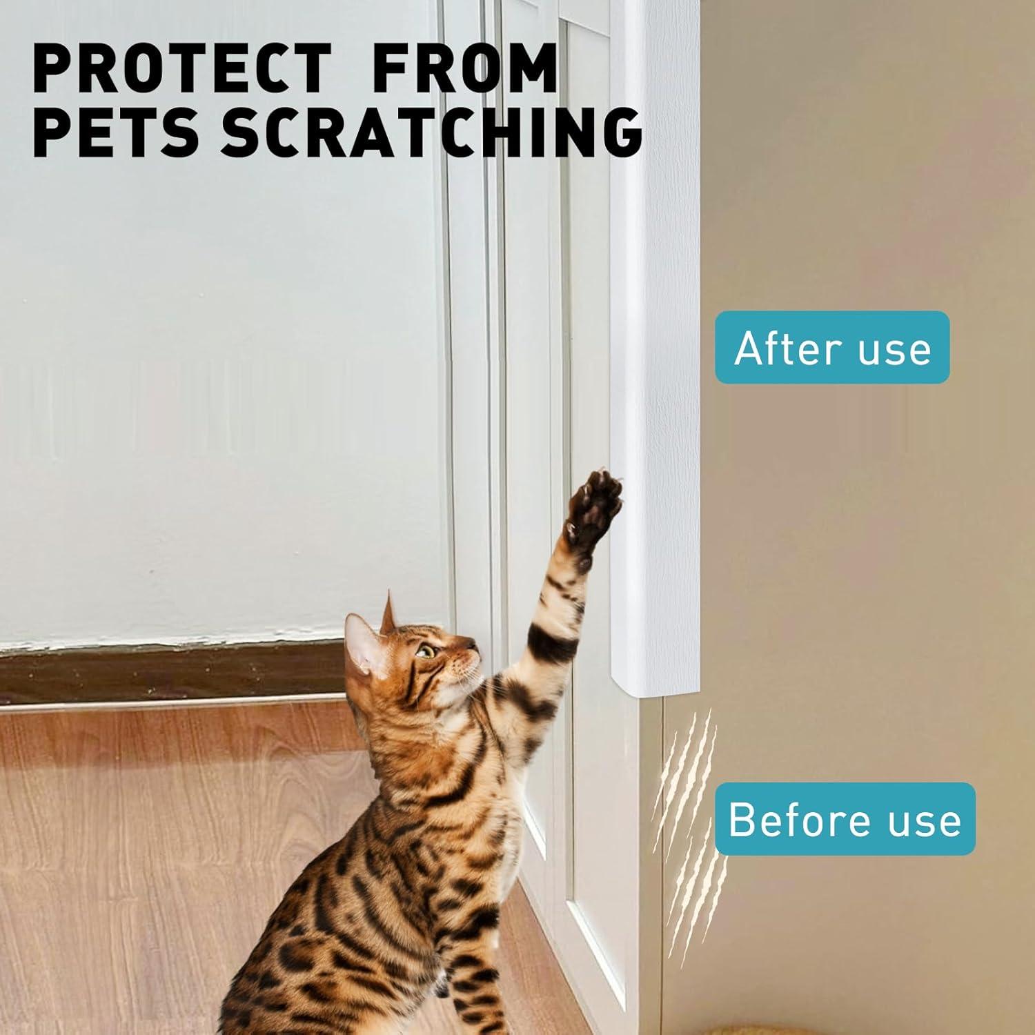 Protector de Esquinas Autoadhesivo FCSOTSPS 2PCS 89cm Blanco