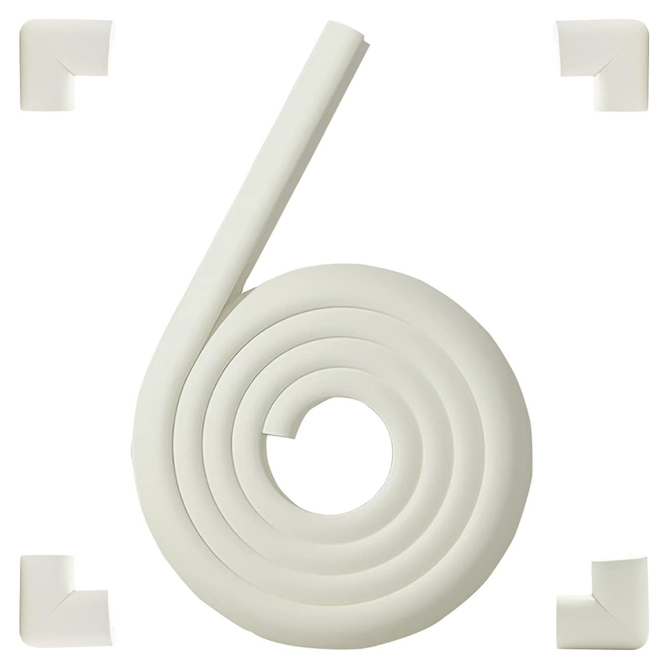 Protectores de Esquinas y Bordes Fozobaiy - Blanco Lechoso