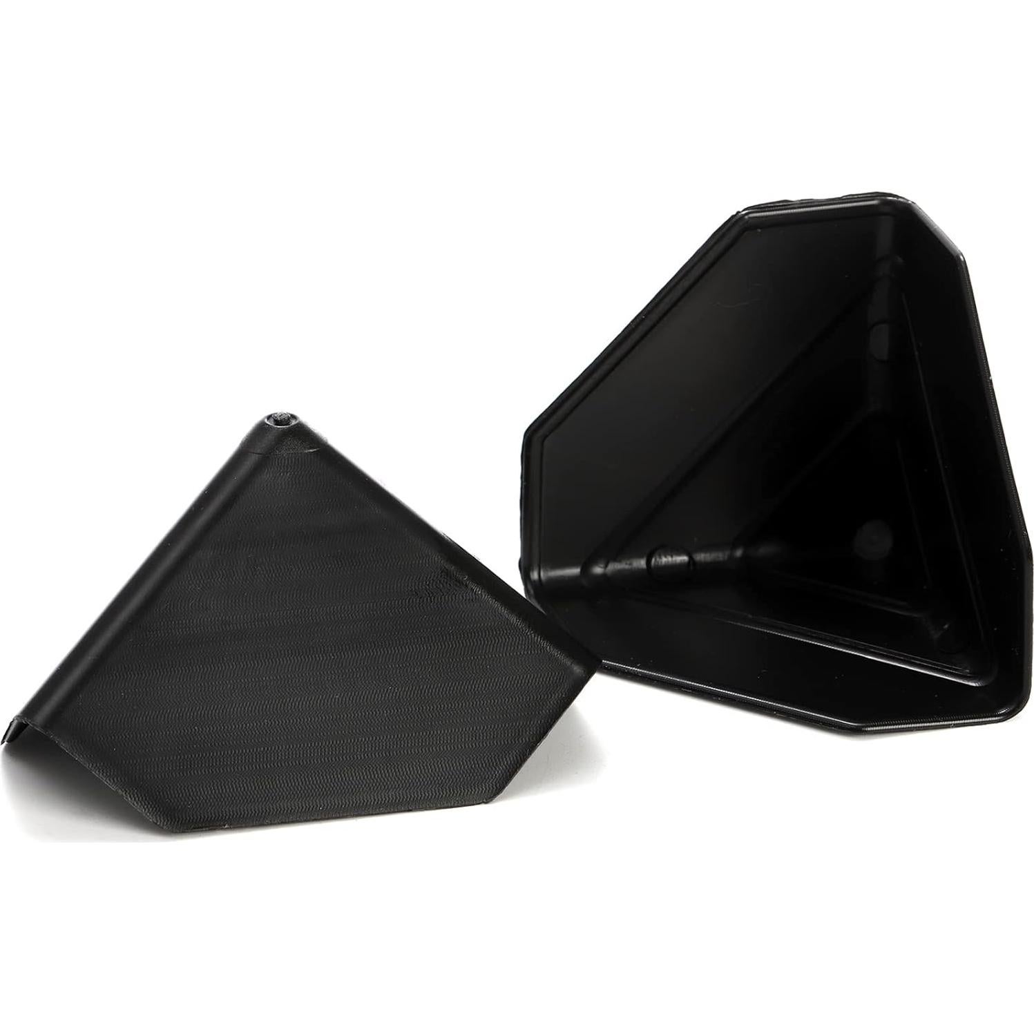 Protectores de Esquinas ZENFUN 200 Pcs Plástico Negro 60mm