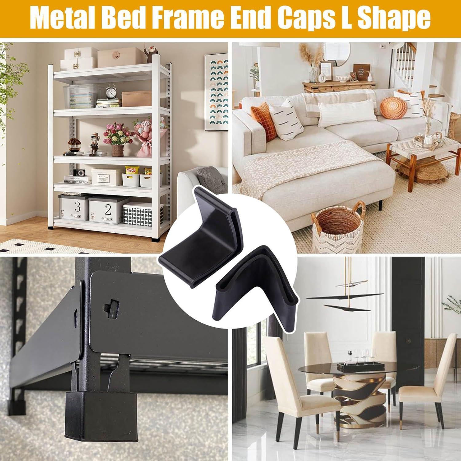 Protecciones de esquinas para marco de cama Fuoequl 2.54cm x 2.54cm