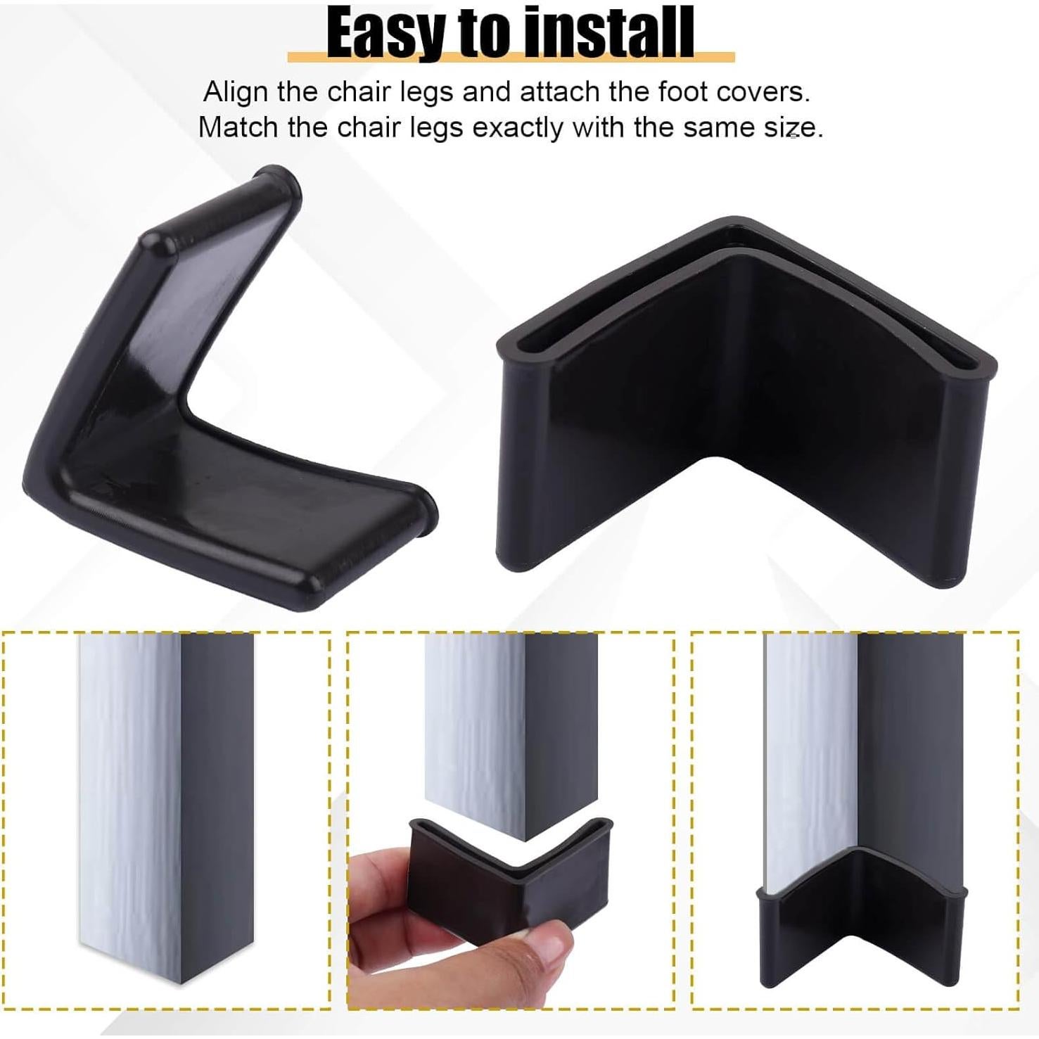 Protecciones de esquinas para marco de cama Fuoequl 2.54cm x 2.54cm